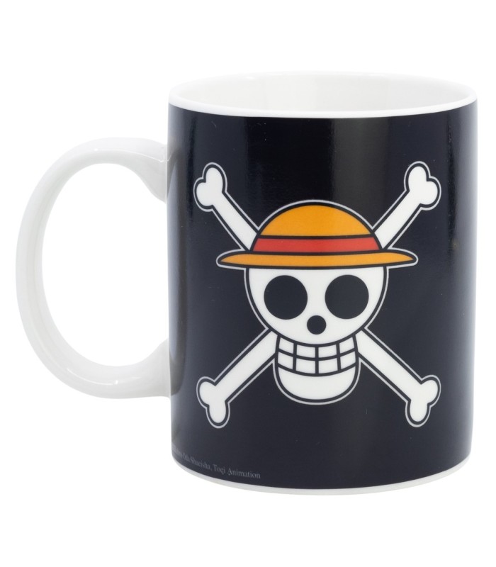 Caneca Cerâmica 325 ml Mudança de Cor One Piece