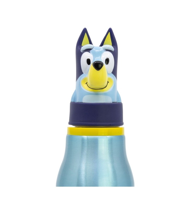 Garrafão de Alumínio Bluey 690 ML com Figura 3D