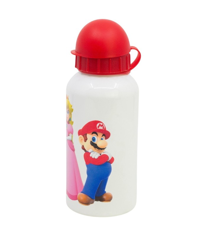 Garrafa de Alumínio Super Mario Colorida 400 ml