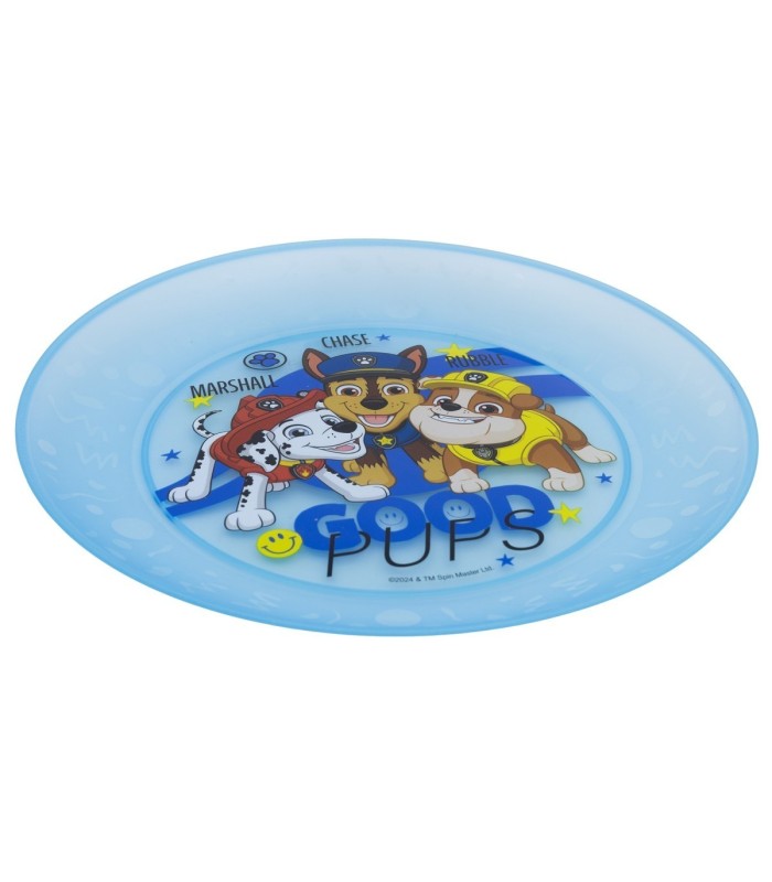 Conjunto 4 PCS Prato PP Patrulha Canina Menino