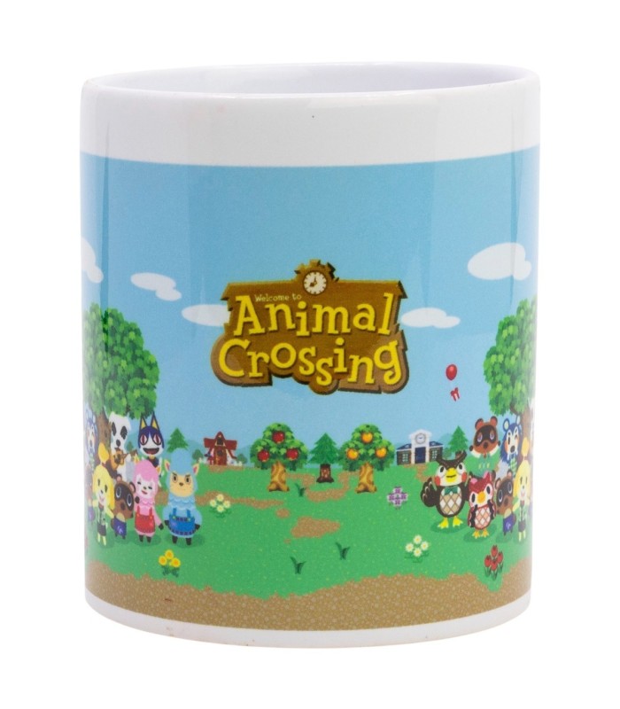 Caneca Cerâmica Animal Crossing 325 ml em Caixa