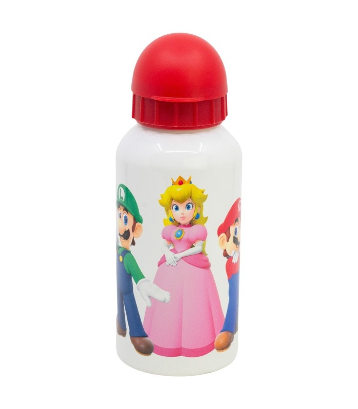 Garrafa de Alumínio Super Mario Colorida 400 ml