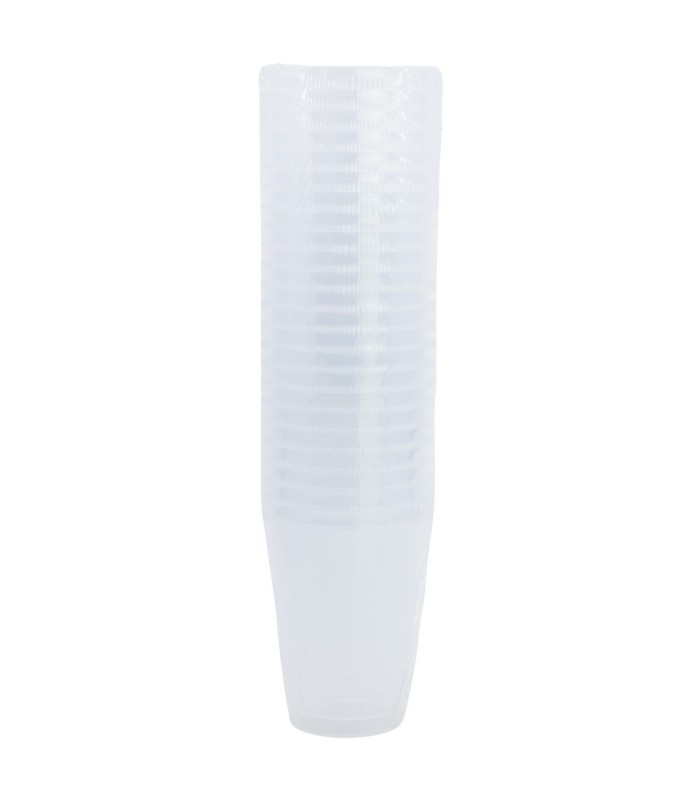 STOR LOTE 24 COPOS PP TRANSPARENTES REUTILIZÁVEIS 260 ML