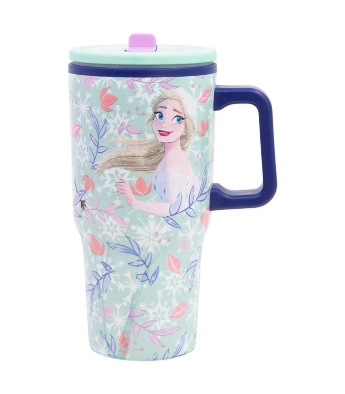 Caneca Cool Easy de Dupla Parede com Bico 640 ml Frozen