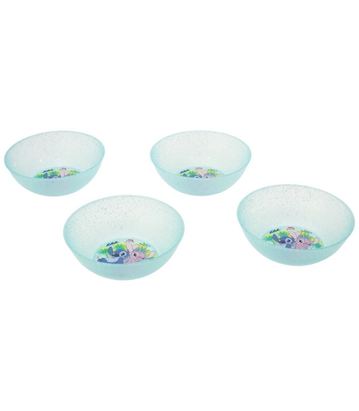 Conjunto 4 PCS Taças Reutilizáveis Stitch