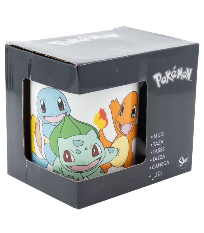 Caneca Cerâmica 325 ml Pokémon em Caixa de Presente