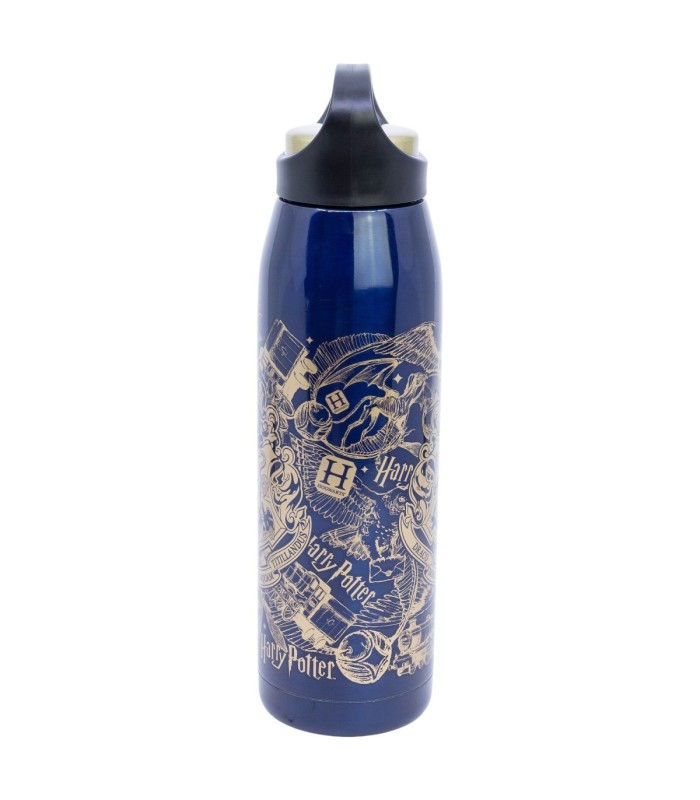 Garrafa Glam Térmica Aço Inoxidável 665 ml Harry Potter