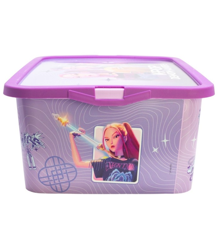 CAIXA CLICK 13 L KPOP VIOLET HUNTRIX – Demon Hunters