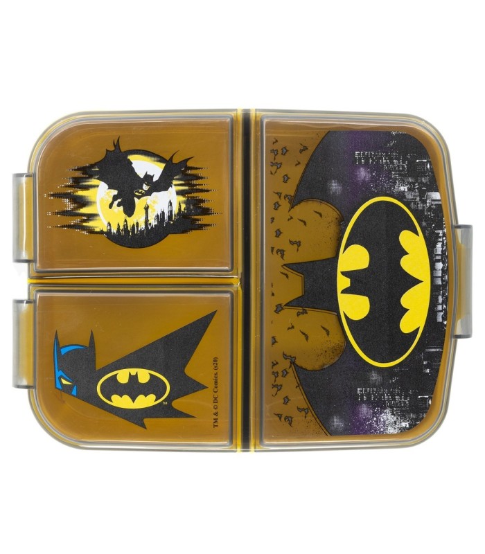 Fiambrera Múltipla Batman com 3 Compartimentos