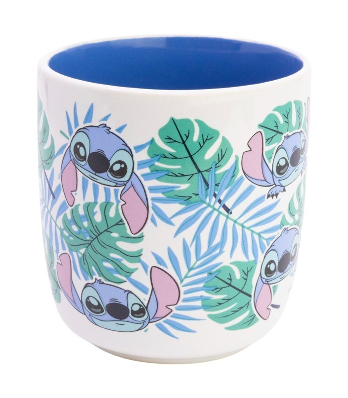 Caneca Cerâmica Elite 380 ml Stitch Aloha em Caixa de Presente