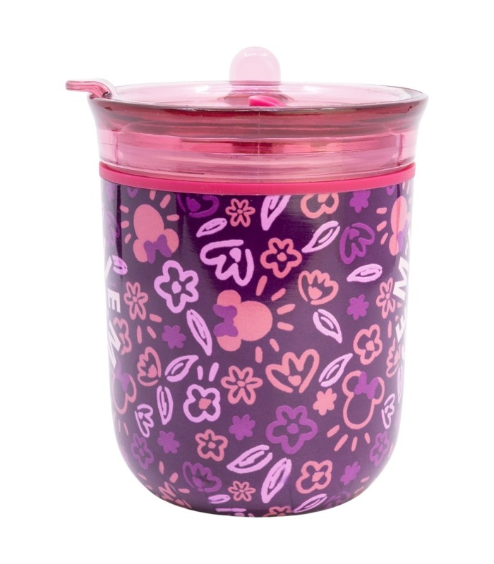 Caneca Harmony Dupla Parede com Tampa 470 ml Minnie Mouse