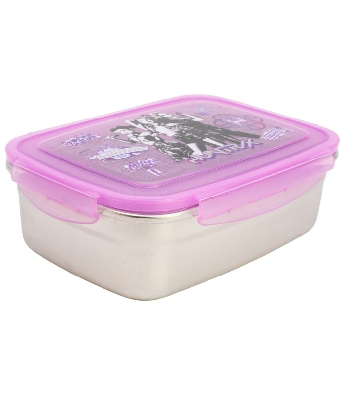 STOR Caixa de Sandes Rectangular em Aço Inoxidável KPop Demon