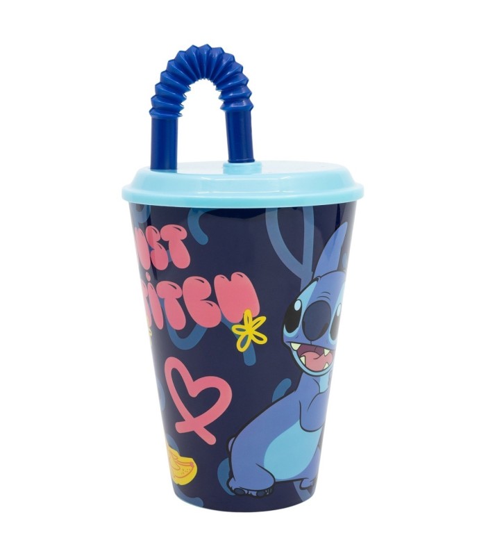 Copo Easy 430 ml Stitch Palms