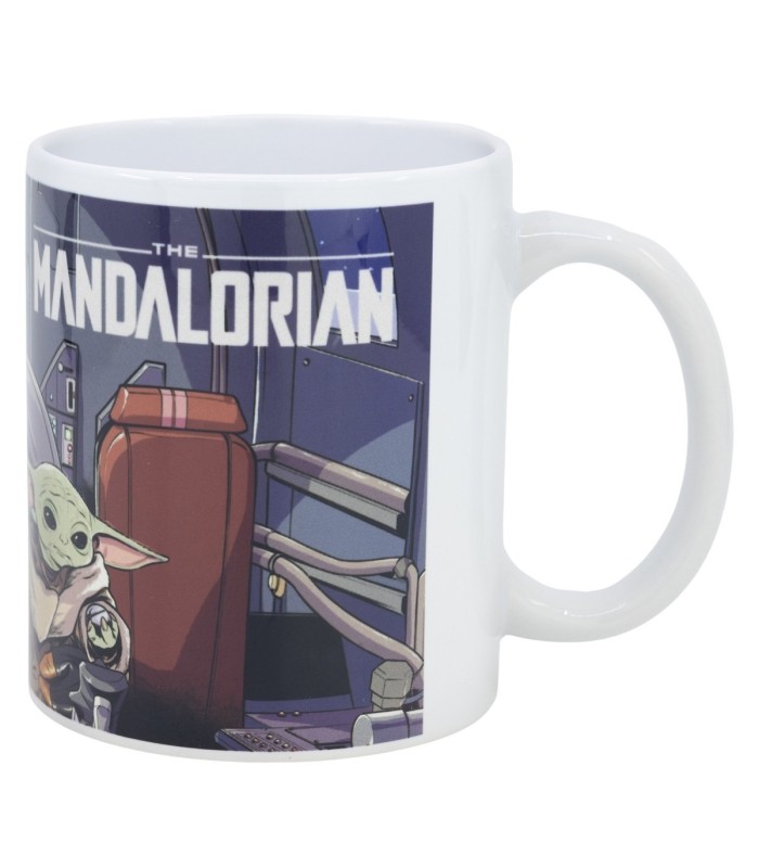 Caneca Cerâmica The Mandalorian 325ml em Caixa