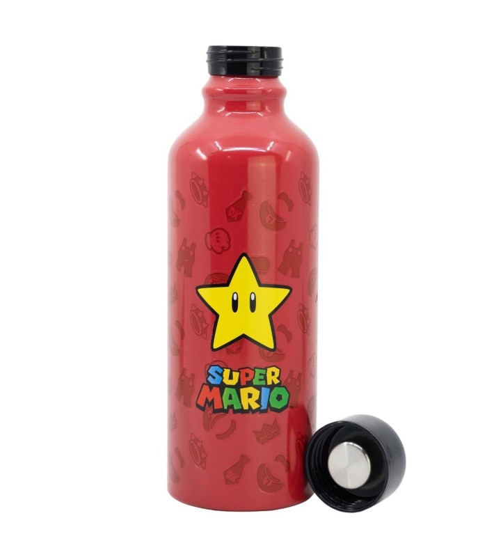 Garrafa de Alumínio 740 ml Super Mario