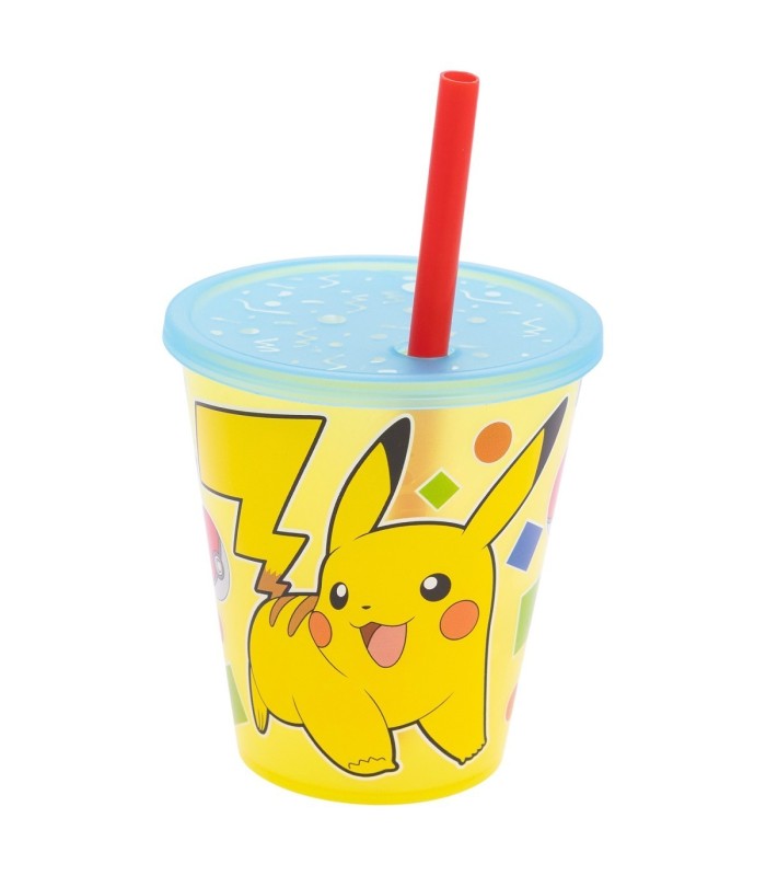 Conjunto 4 Copos Reutilizáveis Pokémon 285 ml