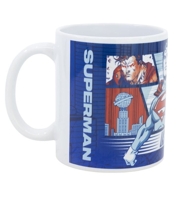 Caneca Cerâmica 325 ml Superman em Caixa