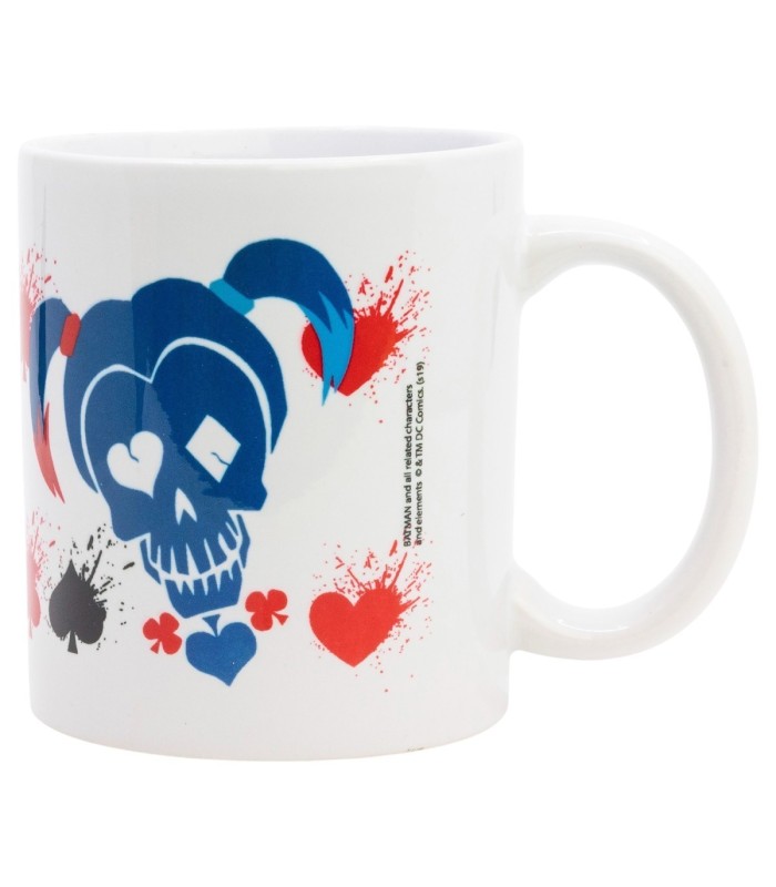 Caneca Cerâmica Harley Quinn 325 ml em Caixa