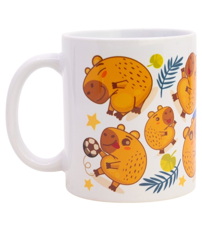 Caneca Cerâmica SB 325 ml em Caixa Capibara