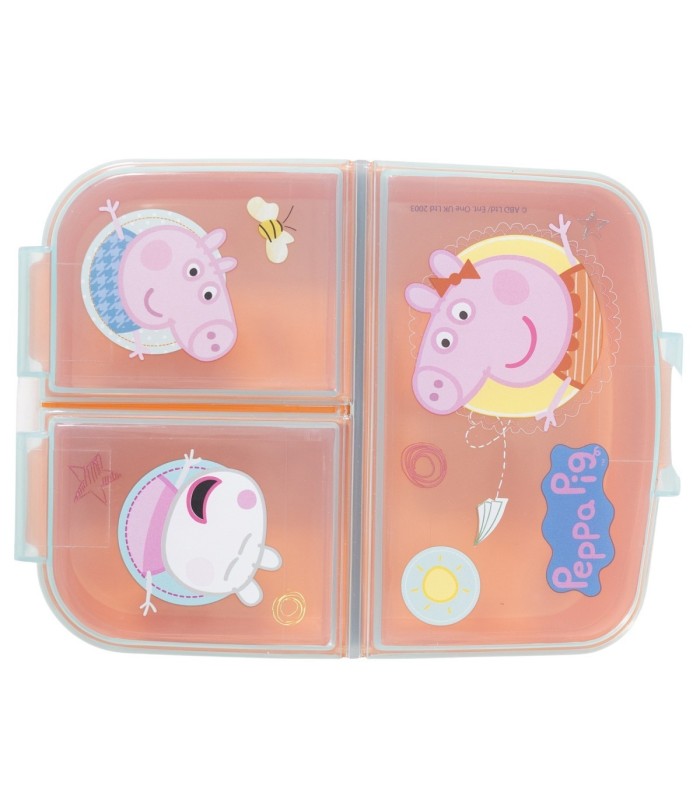 Fiambrera Múltipla Peppa Pig – Ideal para Crianças