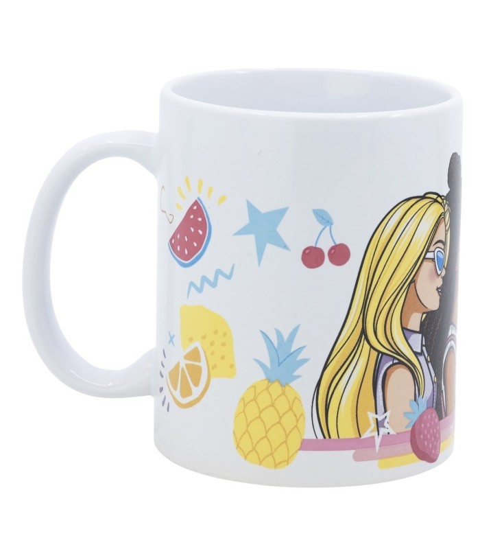 Caneca de Cerâmica Barbie 325 ml em Caixa