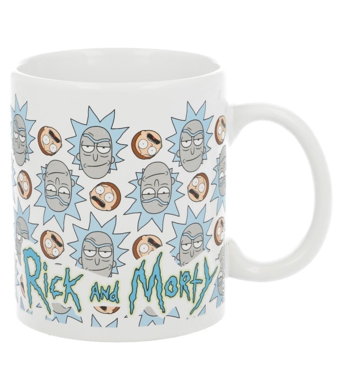 Caneca Cerâmica Rick & Morty 325 ml em Caixa