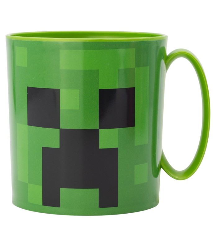 Caneca Micro 390 ML Minecraft Creeper Verde