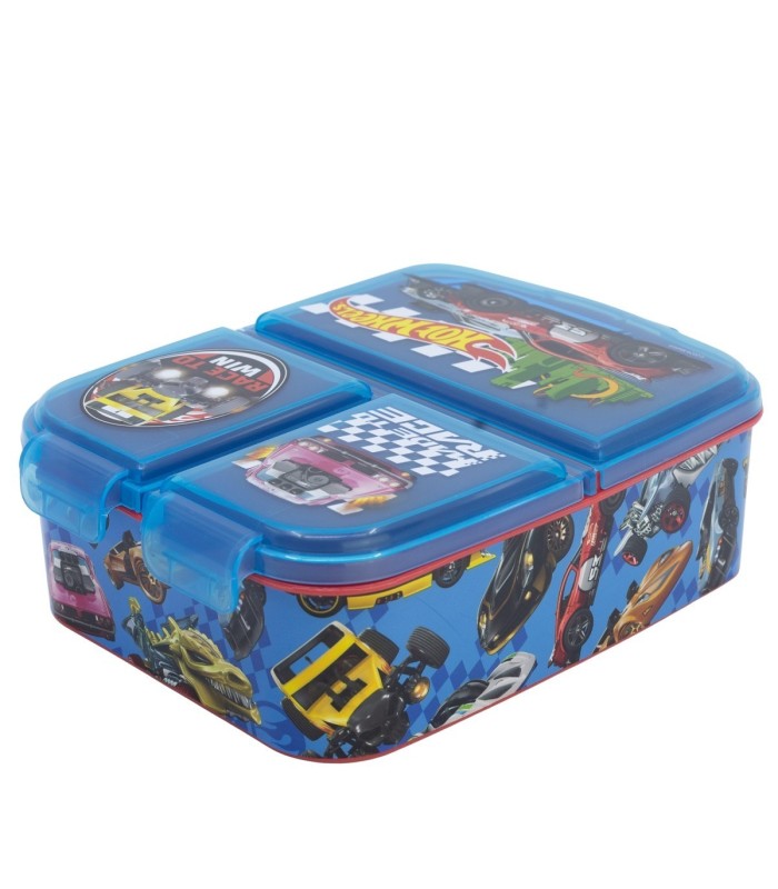 Fiambrera Múltipla Hot Wheels Blue Fire