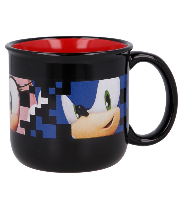 Caneca Cerâmica Sonic 400 ml em Caixa de Presente