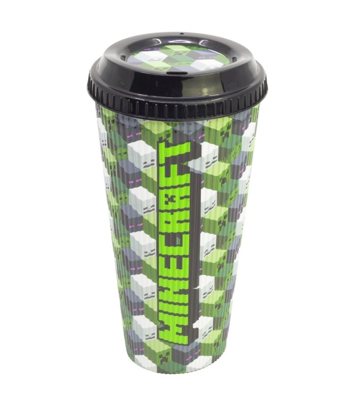 Copo de Café Reutilizável 790 ml Minecraft