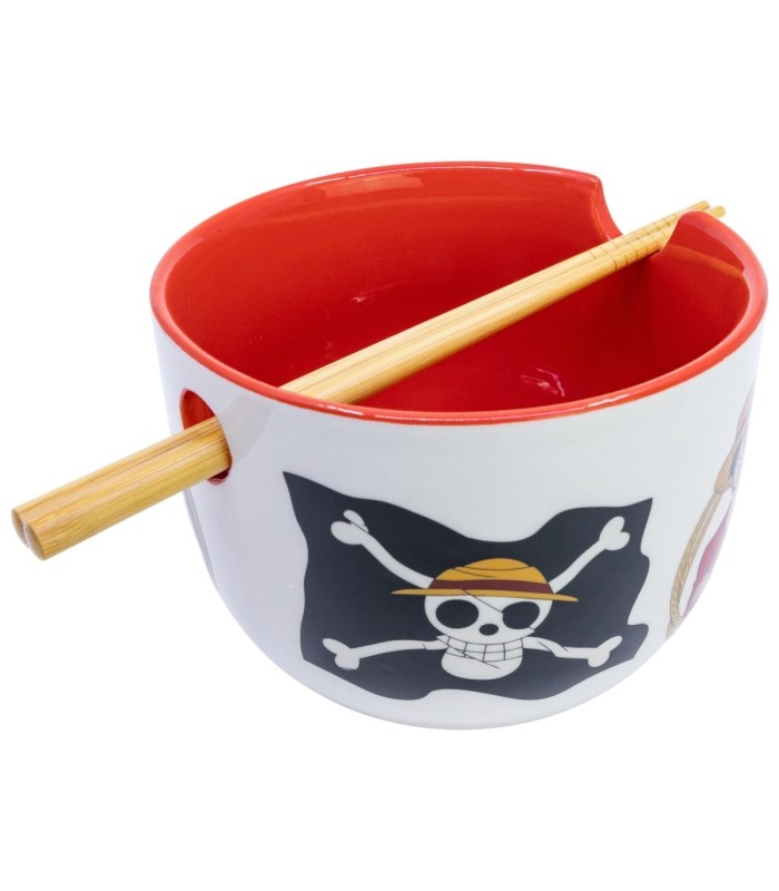 Taça Ramen com Palitinhos One Piece Classic
