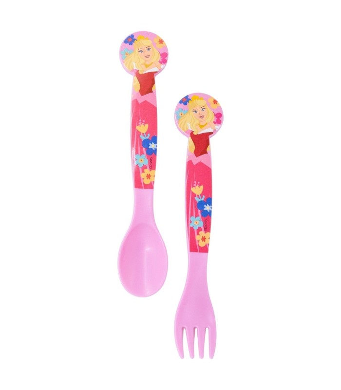 CONJUNTO DE 2 TALHERES PRINCESS BEYOU TIFUL