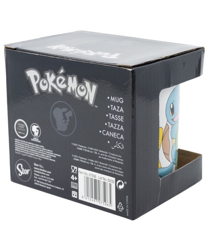Caneca Cerâmica 325 ml Pokémon em Caixa de Presente