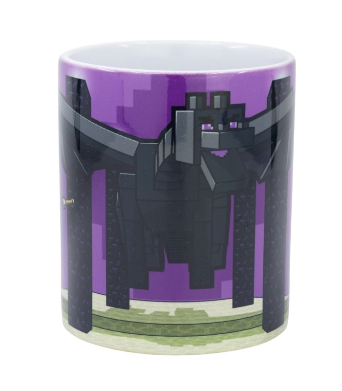 Caneca Cerâmica 325 ml Minecraft em Caixa