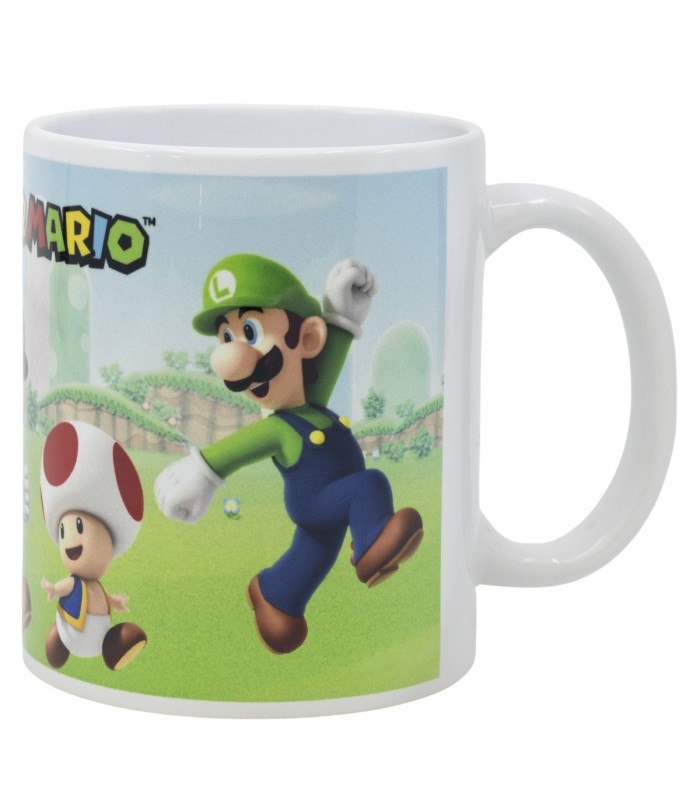 Caneca Cerâmica Super Mario 325 ml em Caixa