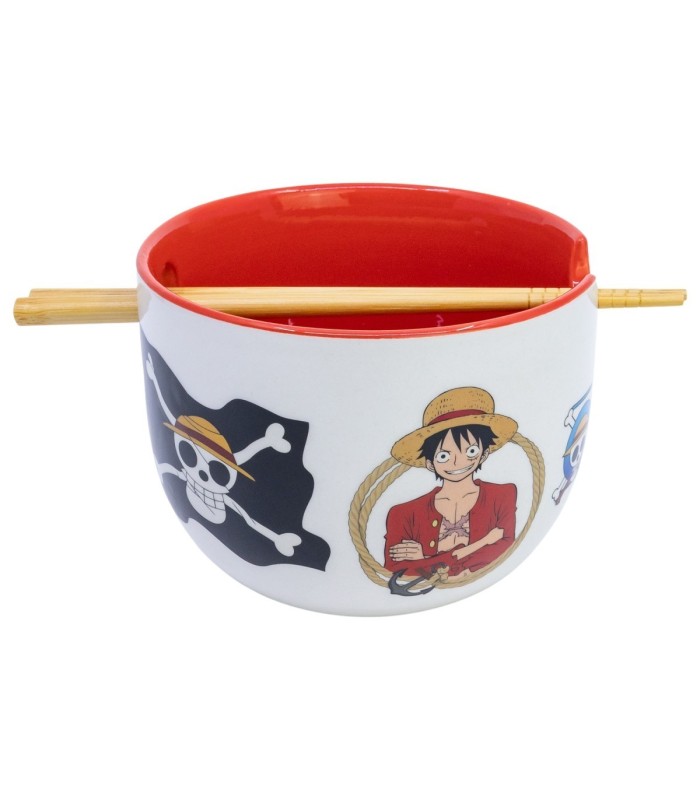 Taça Ramen com Palitinhos One Piece Classic