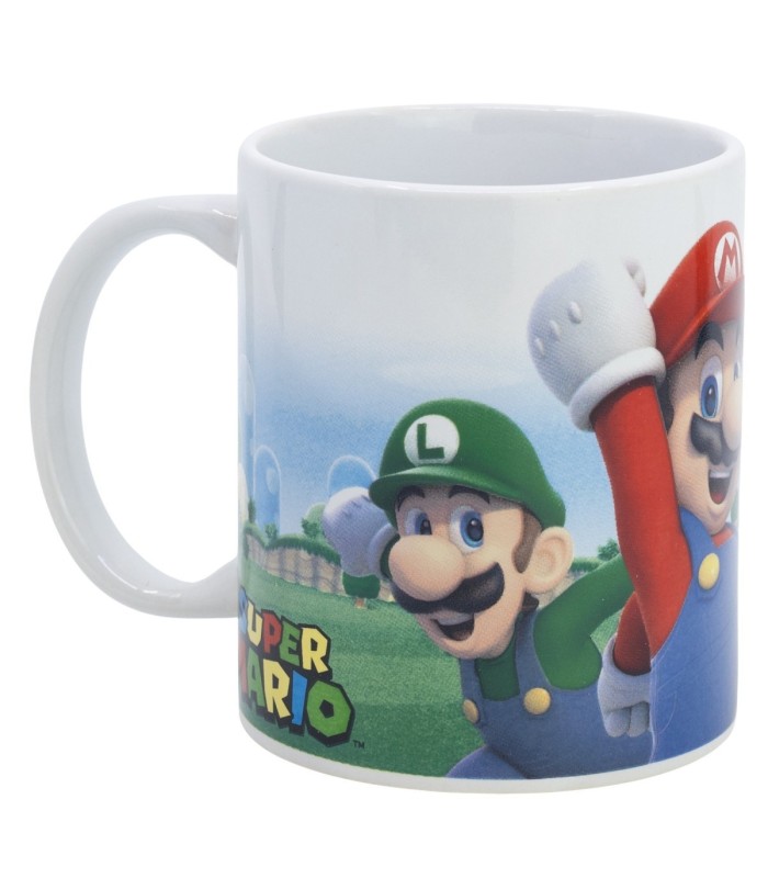 Caneca Cerâmica Super Mario II 325 ml em Caixa