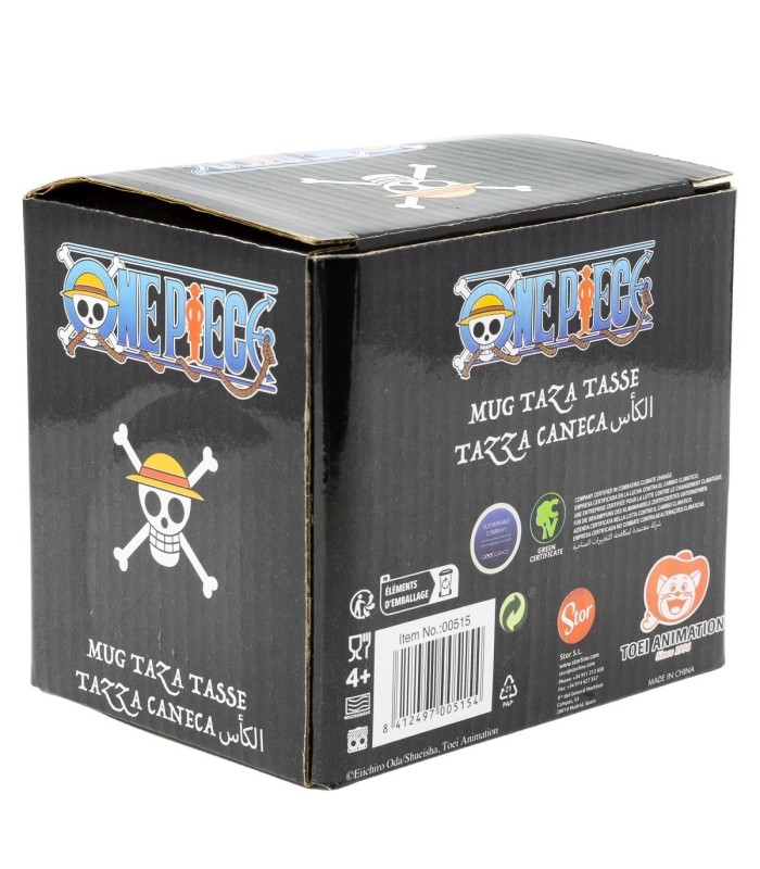 Caneca de Cerâmica 325 ml One Piece em Caixa de Presente