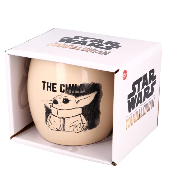 Caneca Cerâmica Globe 380 ml The Mandalorian em Caixa de Presente
