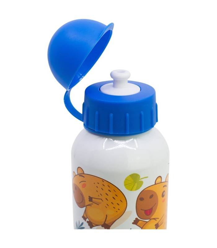 GARRAFA ALUMÍNIO PEQUENA 400 ML CAPIBARA