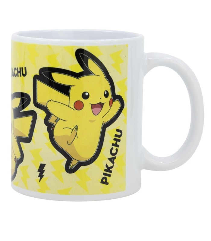 Caneca Cerâmica 325 ml Pokémon Pikachu em Caixa