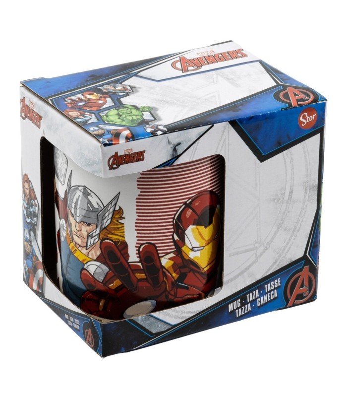 Caneca Cerâmica 325 ml Avengers – Heróis da Banda Desenhada