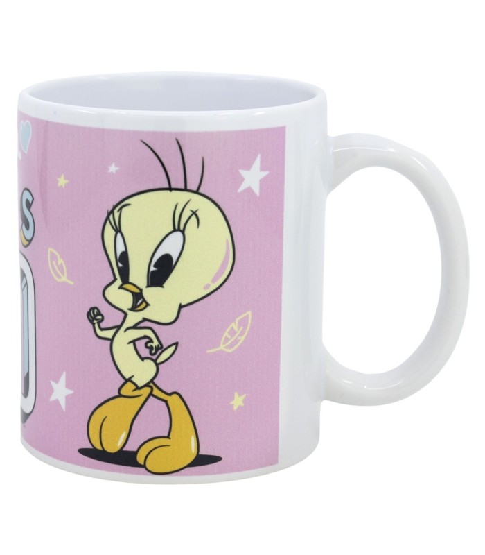 Caneca Cerâmica Looney Tunes 325 ml em Caixa Design 2