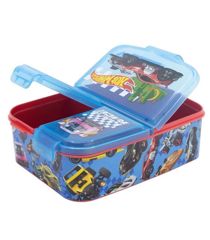 Fiambrera Múltipla Hot Wheels Blue Fire