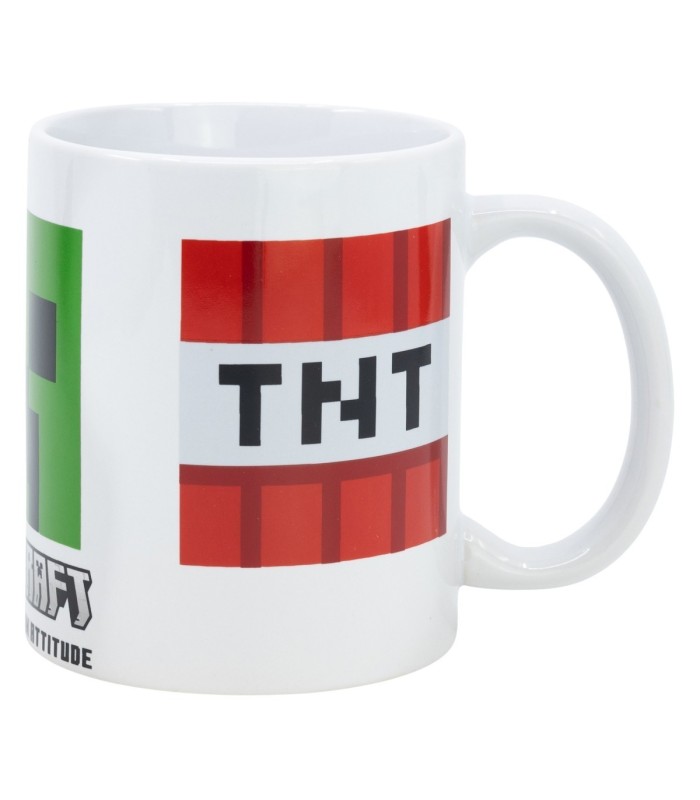 Caneca Cerâmica 325 ml Minecraft em Caixa