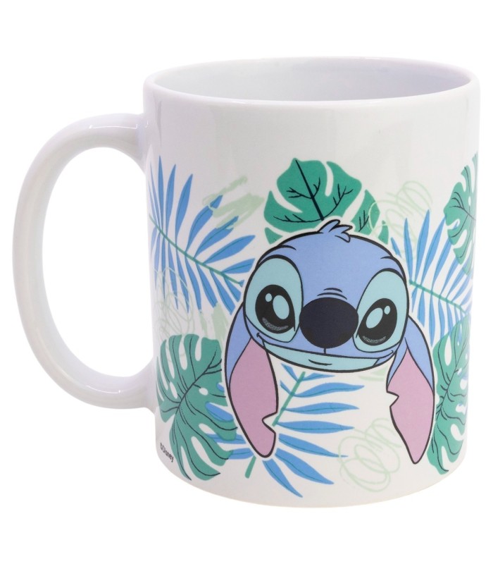 Caneca Cerâmica 325 ml Stitch Aloha em Caixa de Presente