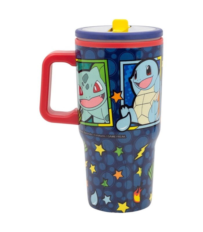 Caneca Cool Easy de Dupla Parede com Bico 640 ml Pokémon