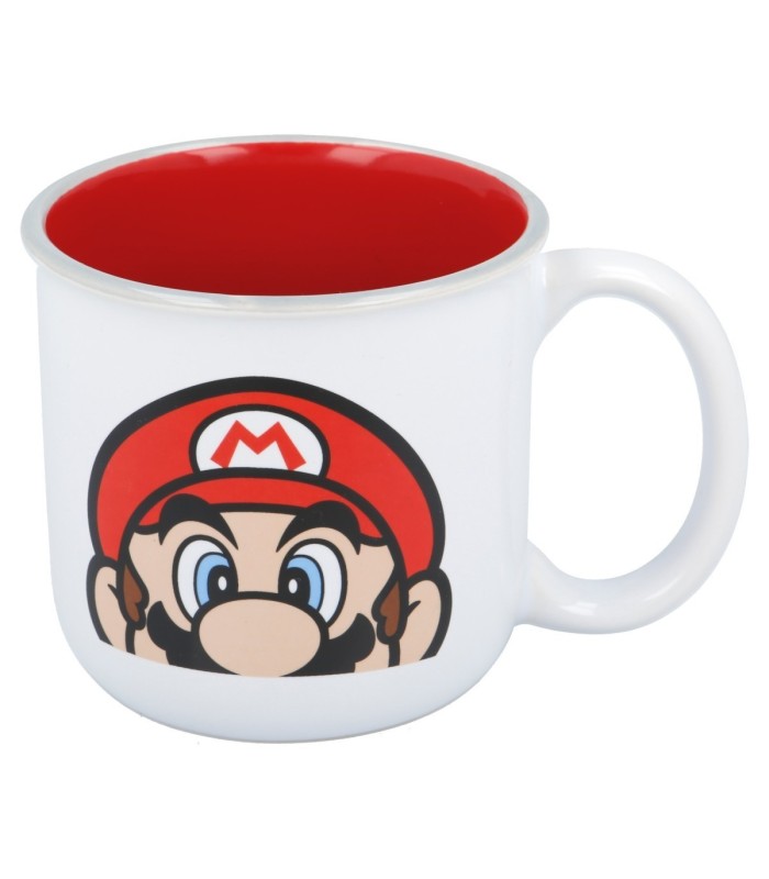 Caneca Cerâmica Super Mario 400 ml em Caixa de Presente