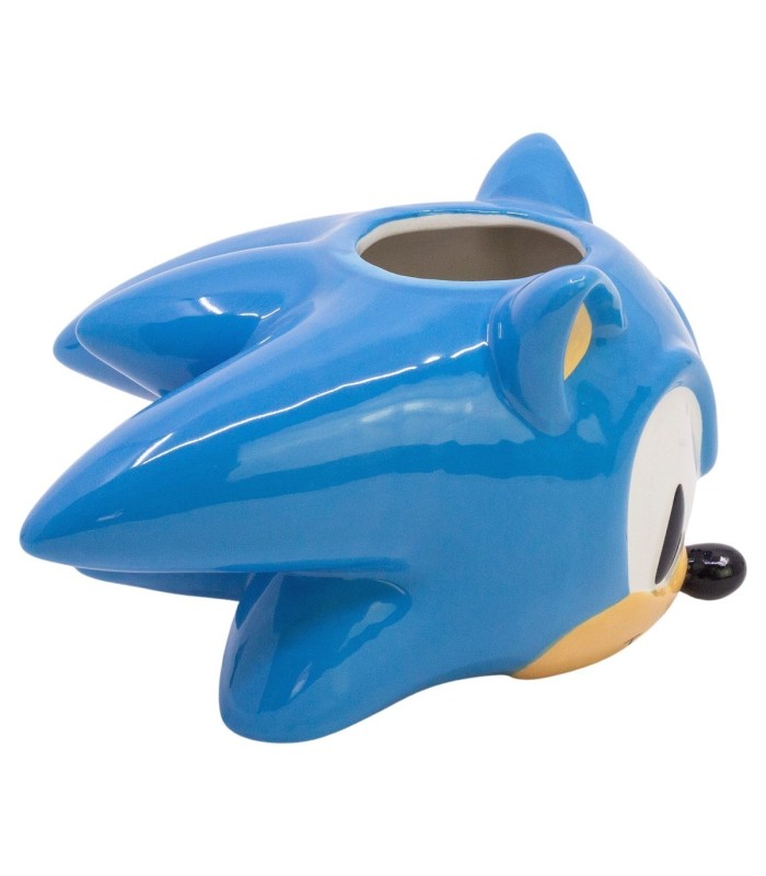 Caneca Cerâmica 3D 400 ML Sonic Head em Caixa de Presente