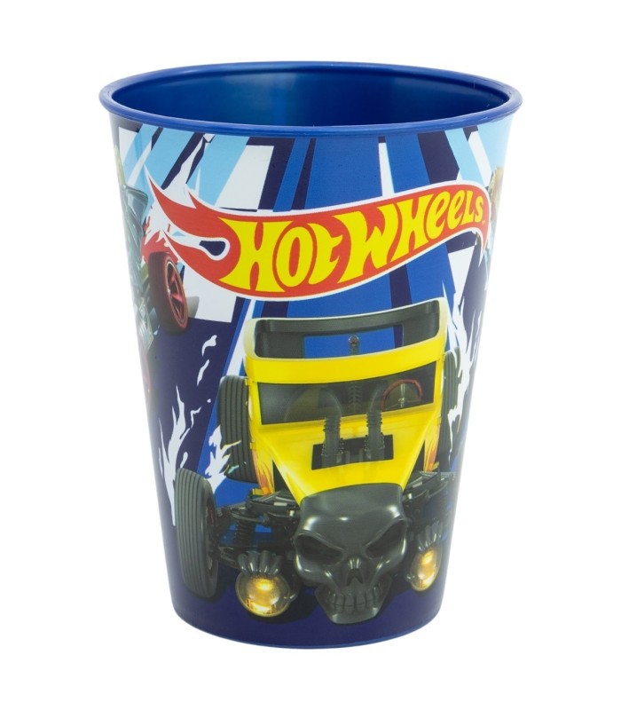 Copo Pequeno 260 ml HotWheels Blue Fire